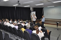 João Dado adotou a estratégia de apresentar balanços de governo periodicamente (Foto: Divulgação/Prefeitura de Votuporanga)