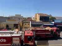 Incêndio atinge casa na rua São Paulo em Votuporanga