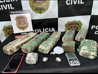 Operação Sufoco II: Dise de Votuporanga prende investigado e apreende 6kg de maconha