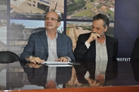 O acordo diz respeito as obras para implantar de rede de internet de fibra óptica fornecidas pela Vivo (Foto: A Cidade)