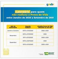 A medida vale para aqueles que não comprovaram vida junto ao governo federal entre janeiro de 2020 a setembro de 2021 (Foto: Ministério da Saúde/Divulgação)