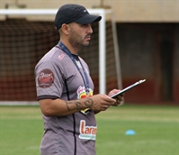 Rafael Guanaes, técnico do Clube Atlético Votuporanguense, que enfrentará o Taubaté (Foto: Rafael Nascimento/CAV)