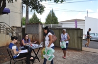 Somente na Cidade FM, mais de 750 torcedores trocaram ingressos das 13h às 18h (Foto: Daniel Castro/A Cidade)