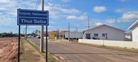 Moradores do bairro Thui Seba continuam tendo problemas três meses após a inauguração