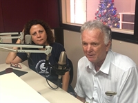 Vande Barreta, e o coordenador do Hospital de Amor na cidade, Antônio Curte (Foto: A Cidade)