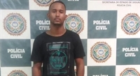 Luis Fernando foi preso enquanto participava das filmagens na comunidade Tavares Bastos (Foto: Divulgação/Polícia Civil)