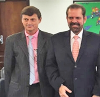 Reinaldo Carneiro Bastos e Coronel Isidro Suita serão homenageados amanhã na Câmara Municipal da cidade