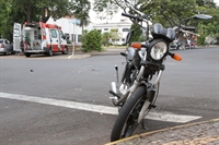 A vítima foi socorrida até UPA com escoriações pelo corpo