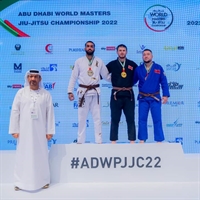 O World Pro Abu Dhabi, foi realizado nos dias 15 e 16 de novembro; Pé foi vice-campeão na categoria pesadíssimo (Foto: Arquivo)