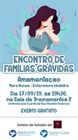 O Encontro de Famílias Grávidas é promovido pela Santa Casa e SanSaúde, a partir das 19h30 (Foto: Santa Casa de Votuporanga)