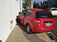 Apesar do susto, ninguém ficou ferido (Foto: Érika Chausson/A Cidade)