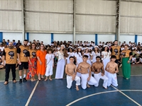 Ações na Escola Estadual Sarah Arnoldi Barbosa lembraram a Semana da Consciência Negra  (Foto: SAB)