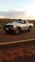 Apesar do susto, o motorista apesar do susto, o motorista saiu ileso do acidente. As causas serão apontadas posteriormente (Foto: Arquivo Pessoal)