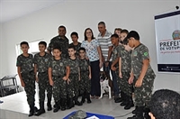 O evento contou com a presença da primeira-dama do Município e Presidente do Fundo Social de Solidariedade, Mônica Pesciotto de Carvalho (Foto: Divulgação/Prefeitura)