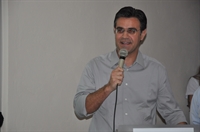 O secretário de Estado de Habitação, Rodrigo Garcia, esteve em Votuporanga na semana passada durante inauguração 