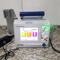 O ventilador enviado recentemente pelo Governo de São Paulo, através da Secretaria Estadual da Saúde, está em uso na Unidade de Terapia Intensiva  (Foto: Divulgação/Santa Casa de Votuporanga)