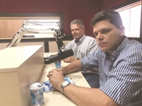 Osvaldo Carvalho e João Lapinscas estiveram na Cidade FM (A Cidade)