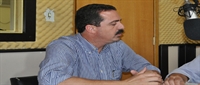 Itamar Borges foi o entrevistado de ontem da Rádio Cidade