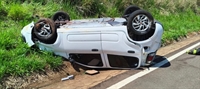 Morador de Votuporanga morre após carro capotar em Buritama