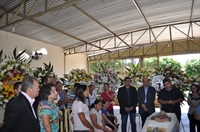  enterro do vereador Valentim Elcio Curti foi realizado na tarde deste sábado, às 17h (Foto: Daniel Castro/A Cidade)
