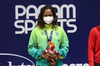 A judoca votuporanguense Nauana Dores, de 18 anos, conquistou medalha de bronze no Pan-Americano Júnior e se prepara para seletiva olímpica (Foto: William Lucas/COB)