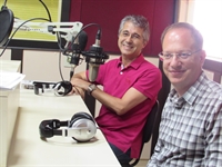 O gestor da região sudeste da universidade, Alessander Pilon, e o gestor da unidade de Votuporanga, Jaime Veiga (Foto: A Cidade)