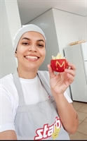 Tia Bia e tia Paula: juntas elas cozinham para incentivar as crianças do Cemei Vânia a se alimentarem de forma saudável na escola (Foto: Arquivo pessoal)