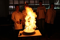 A programação contou com inúmeros trabalhos, com temas distribuídos segundo os conteúdos aprendidos (Foto: Unifev)