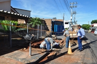 A Defesa Civil está contabilizando as ocorrências (Foto: Gabriele Reginaldo/A Cidade)