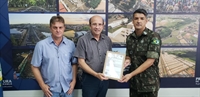  Sargento Dênis ocupa o cargo após a transferência do Sargento Heroíto Gomes a Brasília (Foto: Divulgação/Prefeitura de Votuporanga)