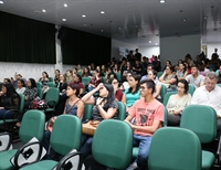 O evento foi realizado no auditório do Campus Centro (Foto: Divulgação/Unifev)