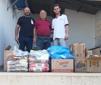 Cerca de 450 quilos de alimentos foram entregues para o Hospital votuporanguense, beneficiando centenas de pacientes (Foto: Santa Casa de Votuporanga)