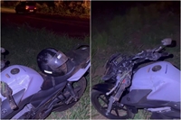 A vítima teria perdido o controle da motocicleta, o que resultou em uma queda no asfalto (Foto: Divulgação)