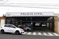 Fachada da Delegacia de Defesa da Mulher de Rio Preto (Foto:Mara Sousa 5/2/2019)