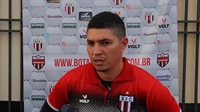 Após a partida, contra a Votuporanguense, o técnico Samuel Dias destacou a vitória suada do Botafogo-SP, na Arena Plínio Marin  (Foto: Agência Botafogo)