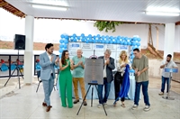 Educação: a entrega da reforma e ampliação da escola ocorreu no final da tarde de ontem  (Foto: A Cidade)